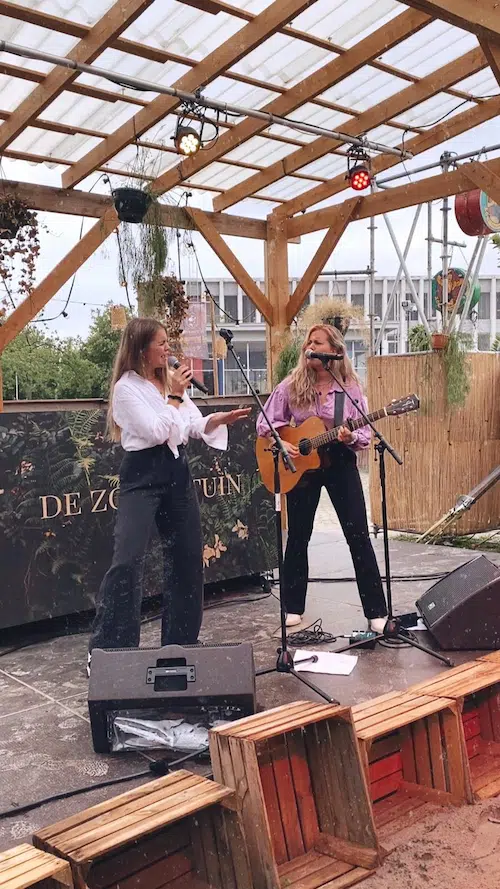 Akoestische live muziek op evenementen